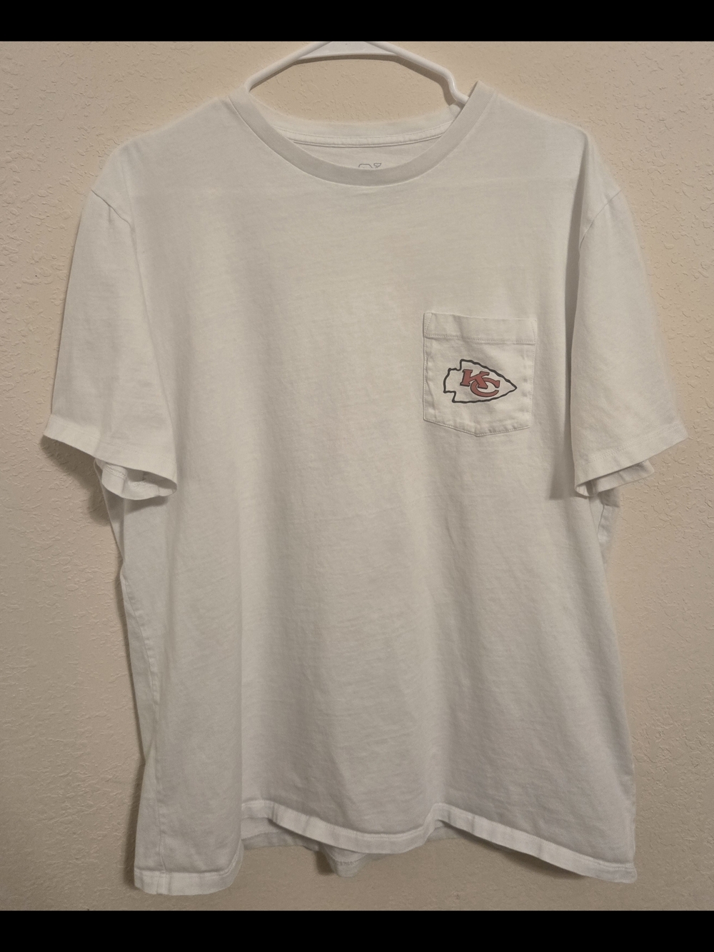 Vineyard Vines White Short Sleeve Kansas City Chiefs